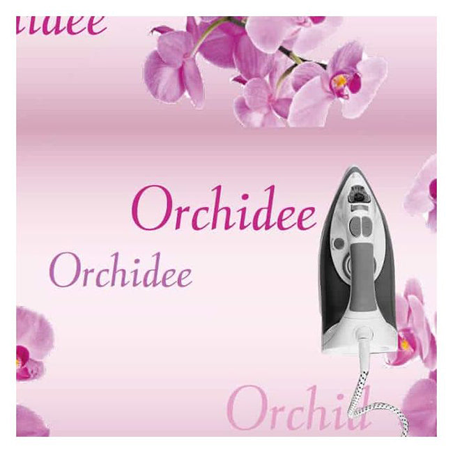 Bügeldecke Orchidee