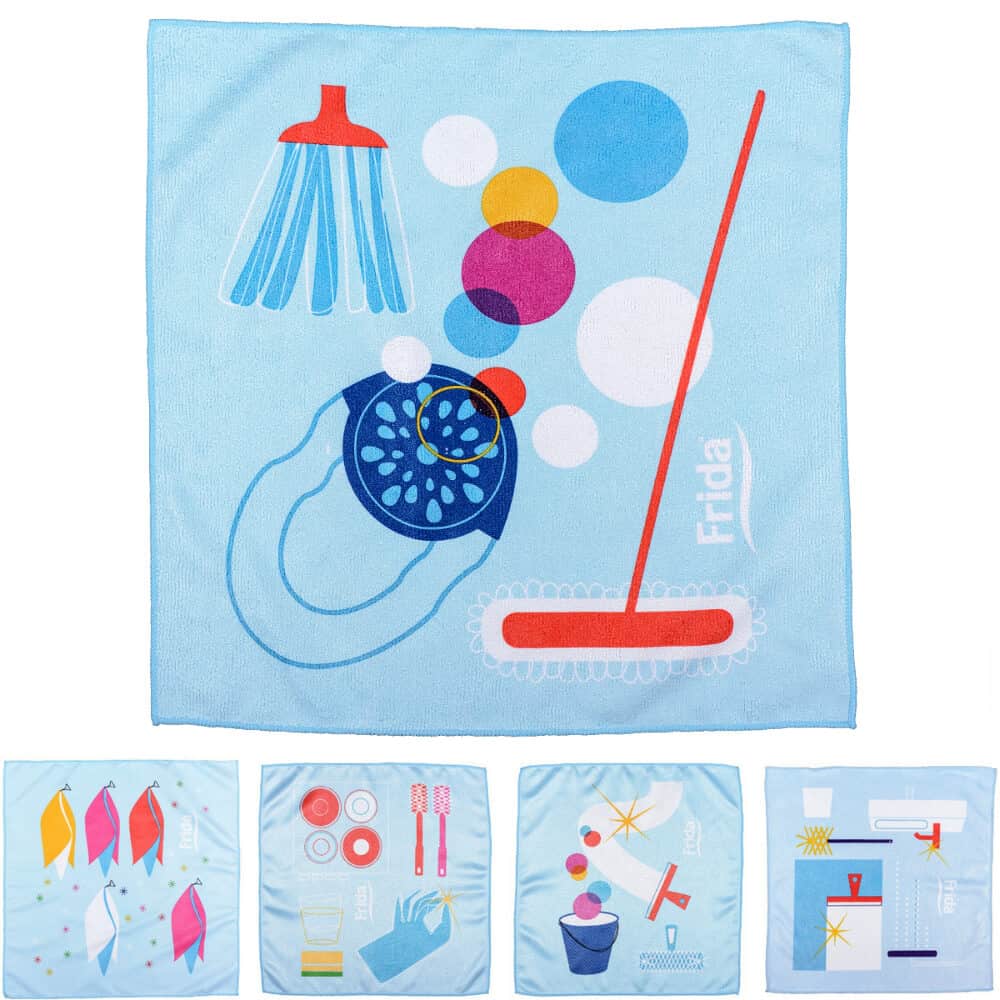 Frida Mikrofasertuch Set 5 in 1