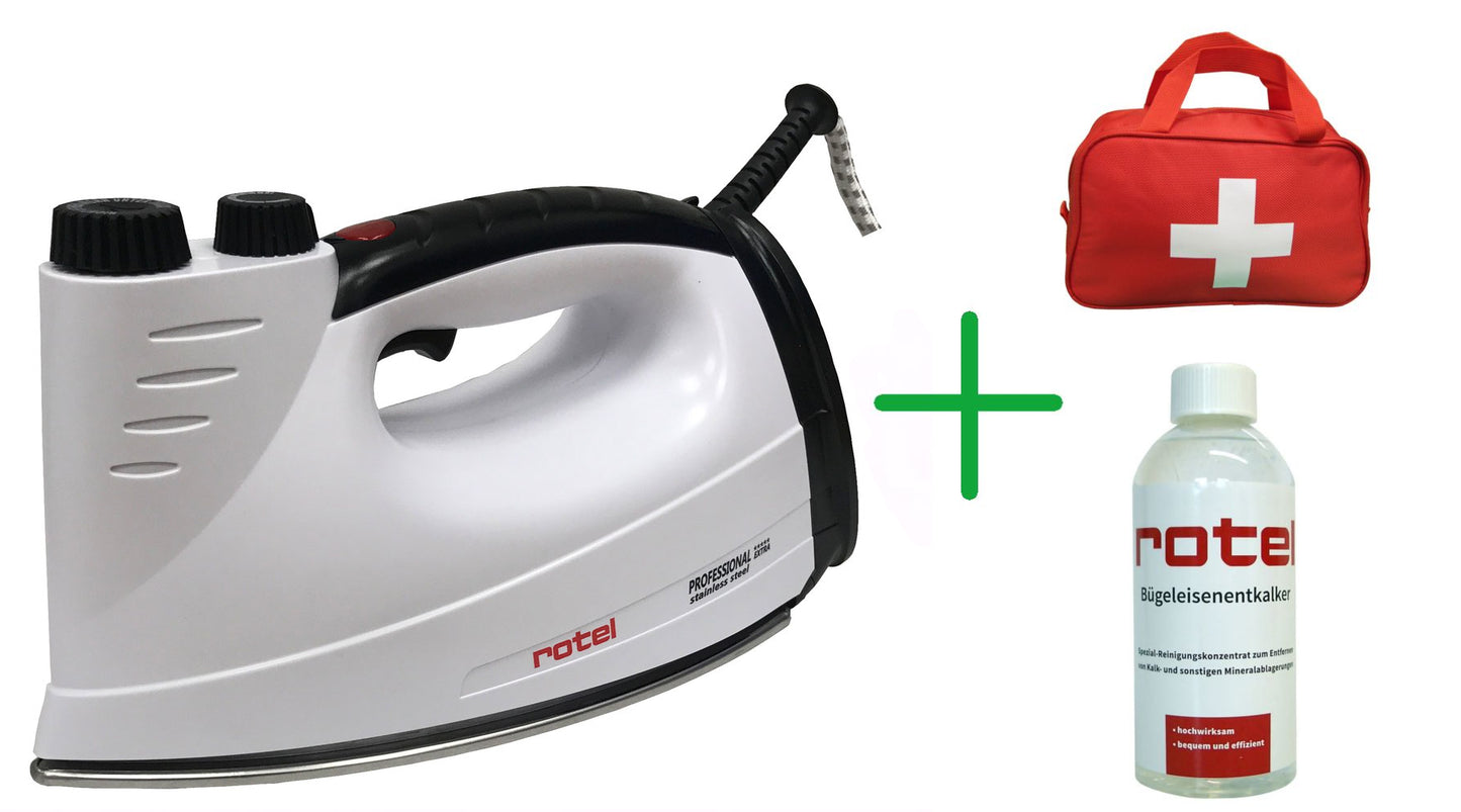 Rotel Professional Extra Bügeleisen Kombipaket
